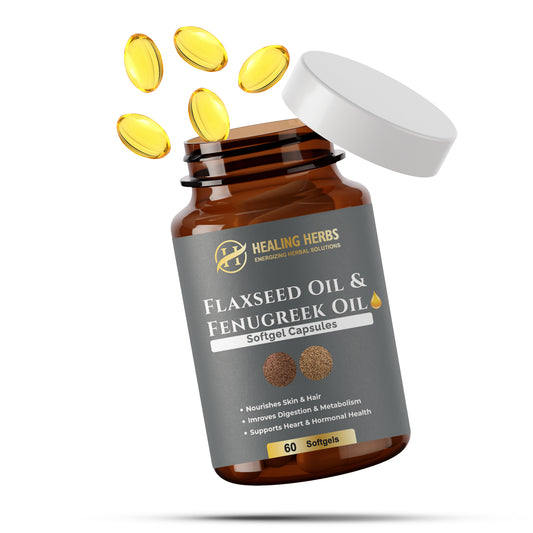 Flaxseed & Fenugreek Oil Softgel Capsules