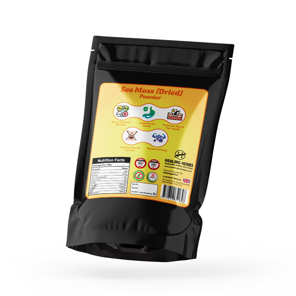 Golden Sea Moss Powder - Rich Nutrients