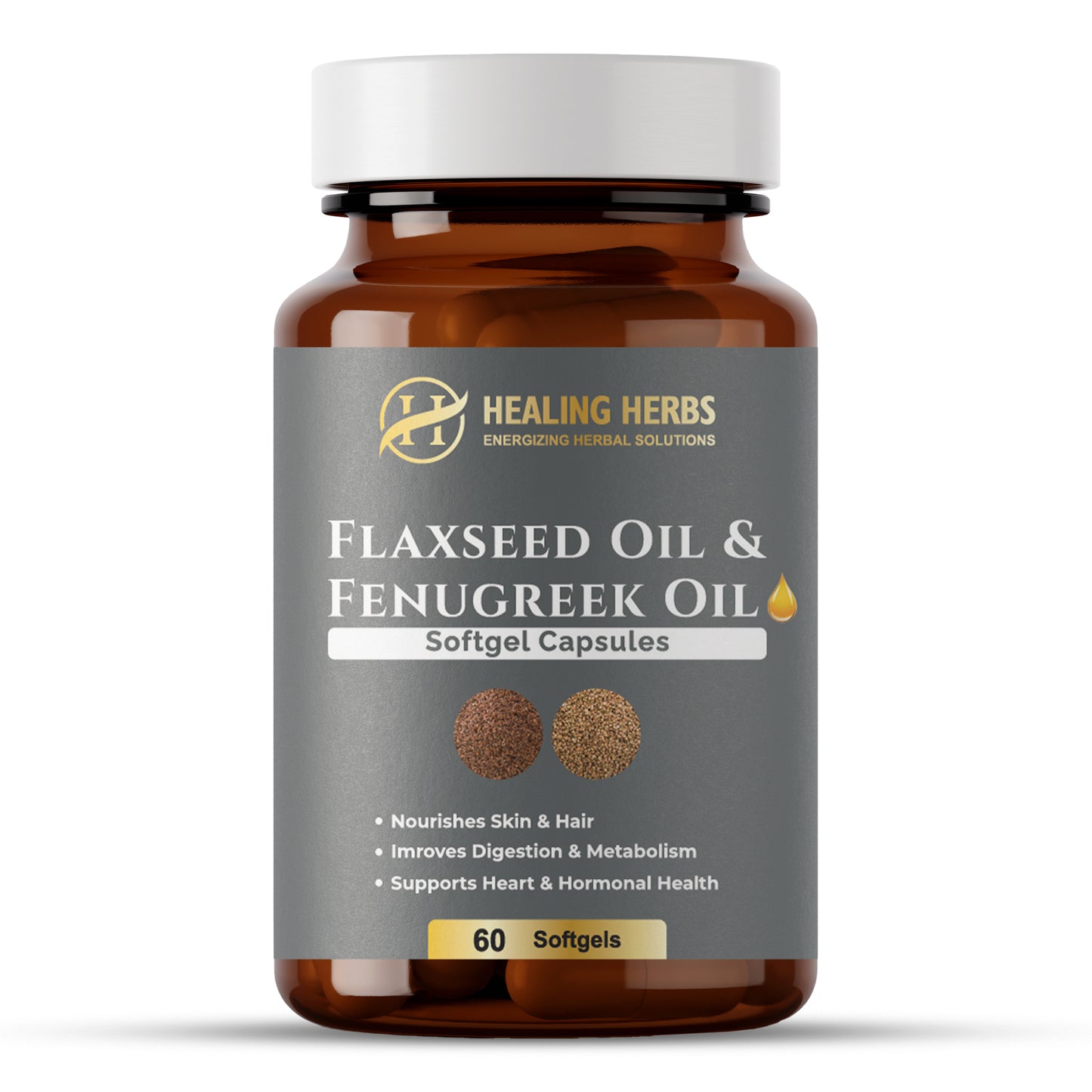 Flaxseed & Fenugreek Oil Softgel Capsules