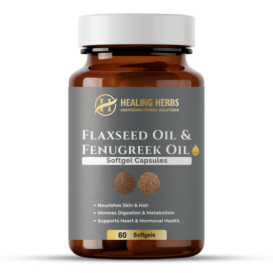 Flaxseed & Fenugreek Oil Softgel Capsules