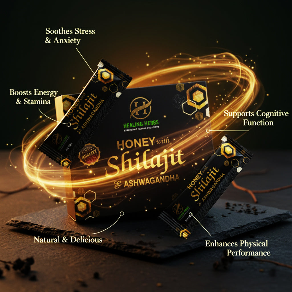 Premium Honey Shilajit & Ashwagandha